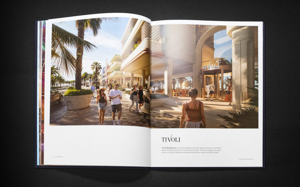 Tivoli Residences spread for Tivoli Brochure
