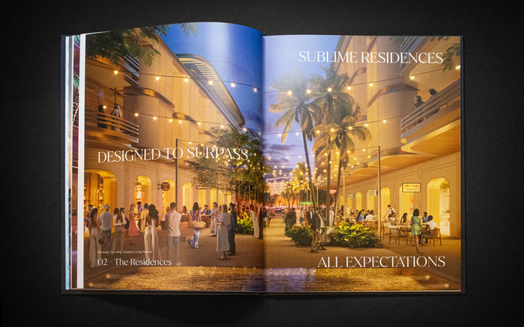 Full image spread for Tivoli Brochure