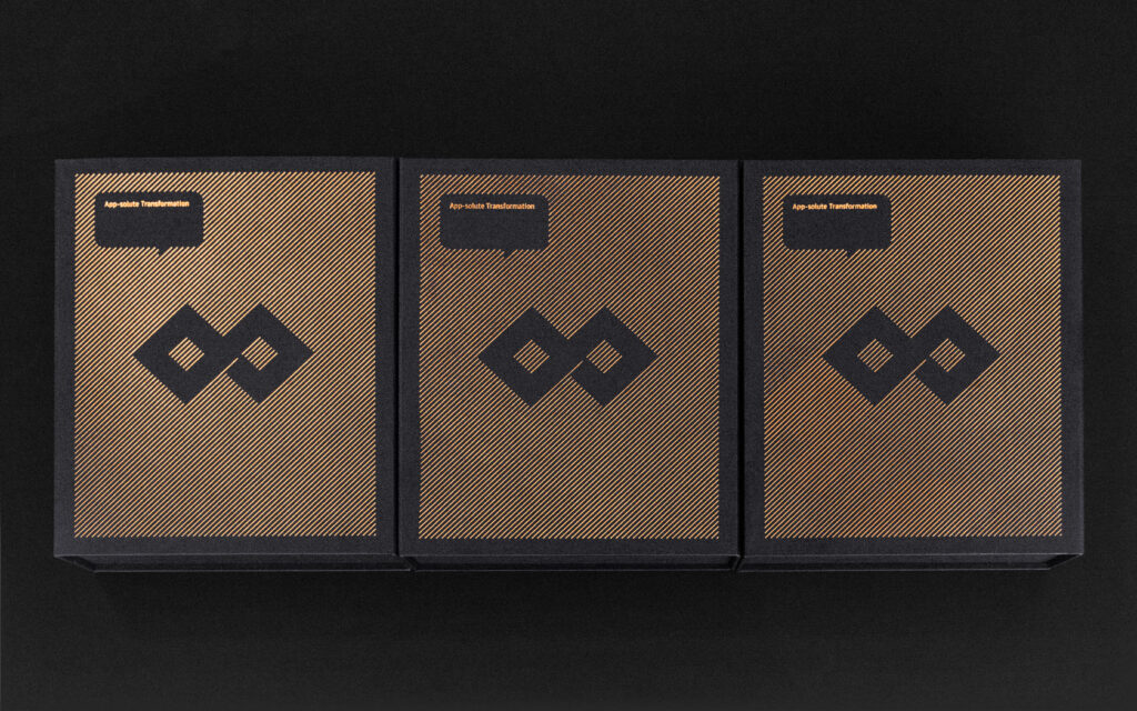 Calendar boxes with copper foil for GFH Calendar 2025