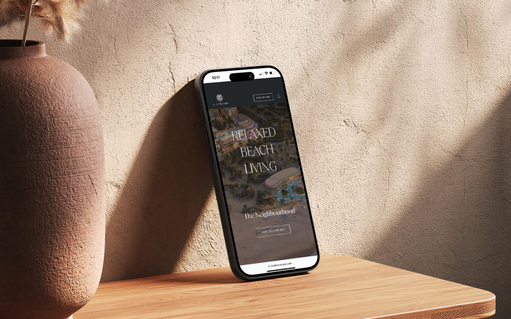 Tivoli website homage in mobile for Bilaj Al Jazayer