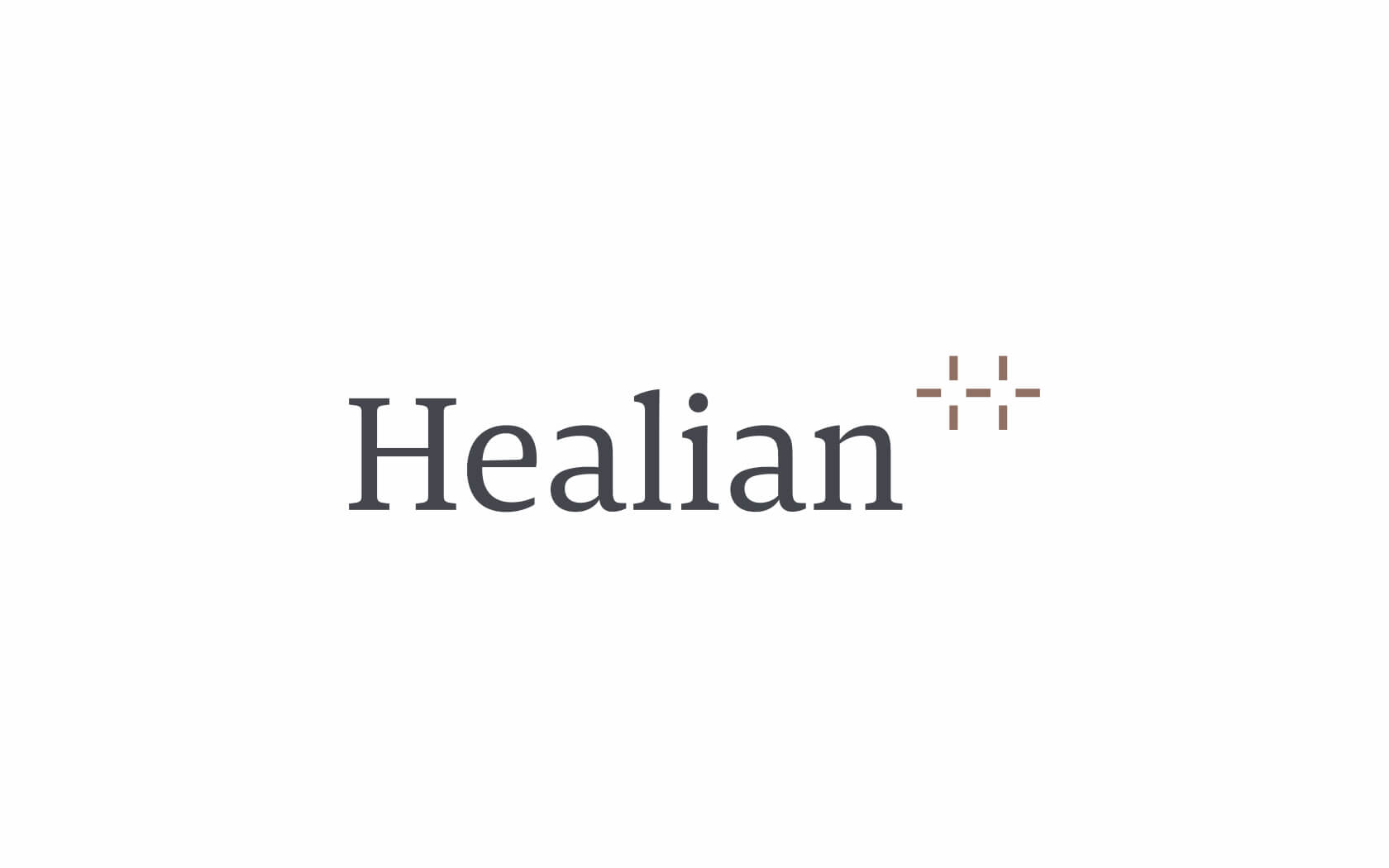 Healian brand logo in colour