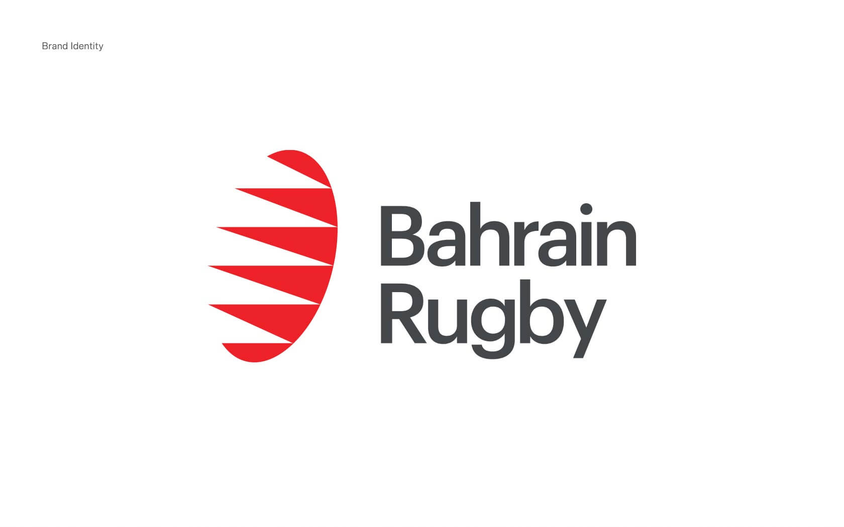 Bahrain Rugby. Brand logo mark