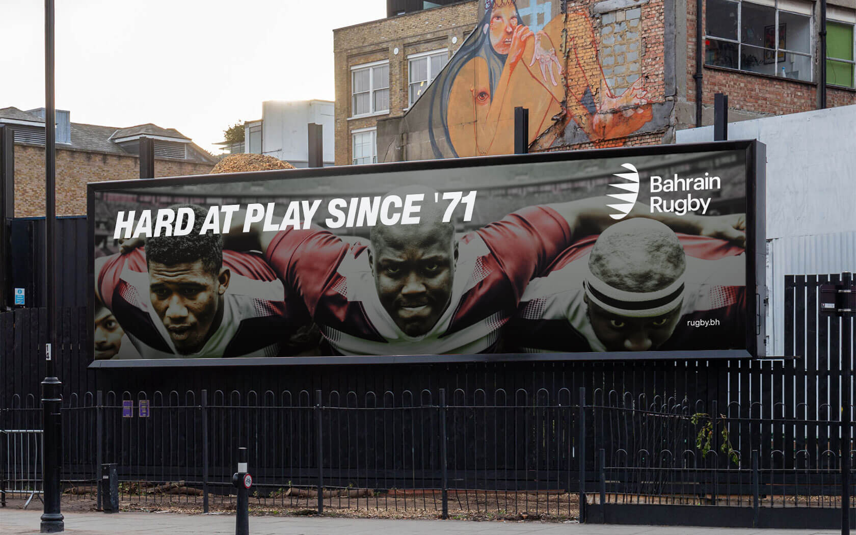 Bahrain Rugby. Outdoor Billboard
