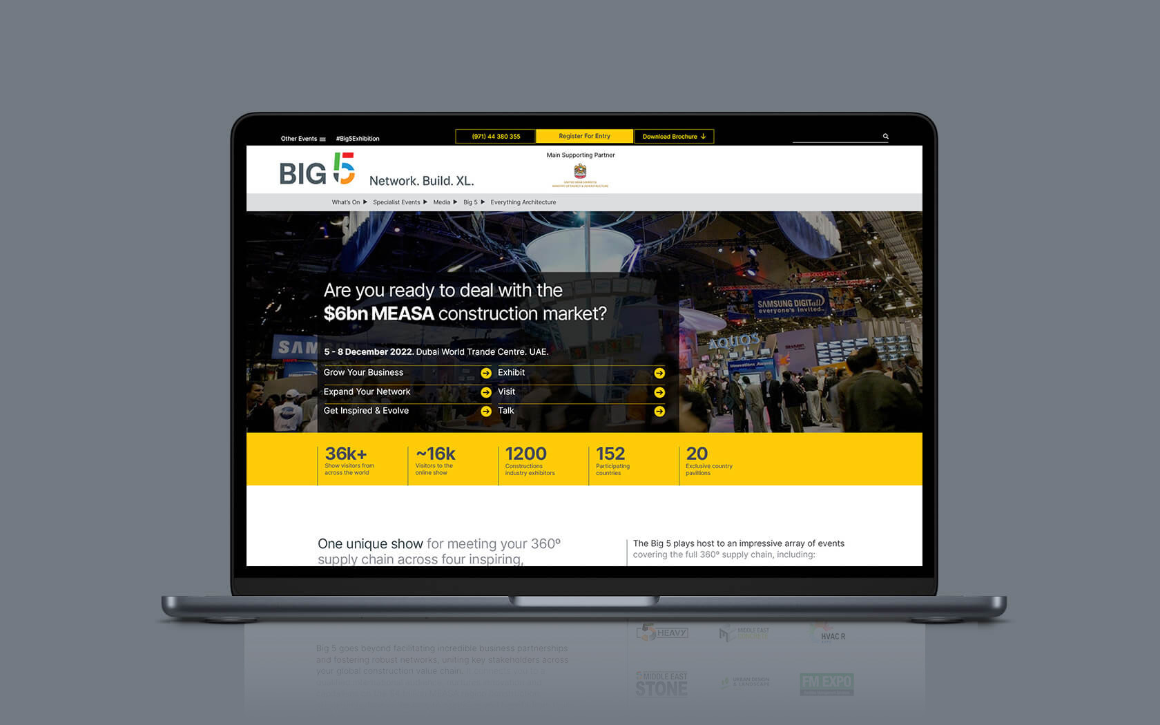 Big5. Website Design