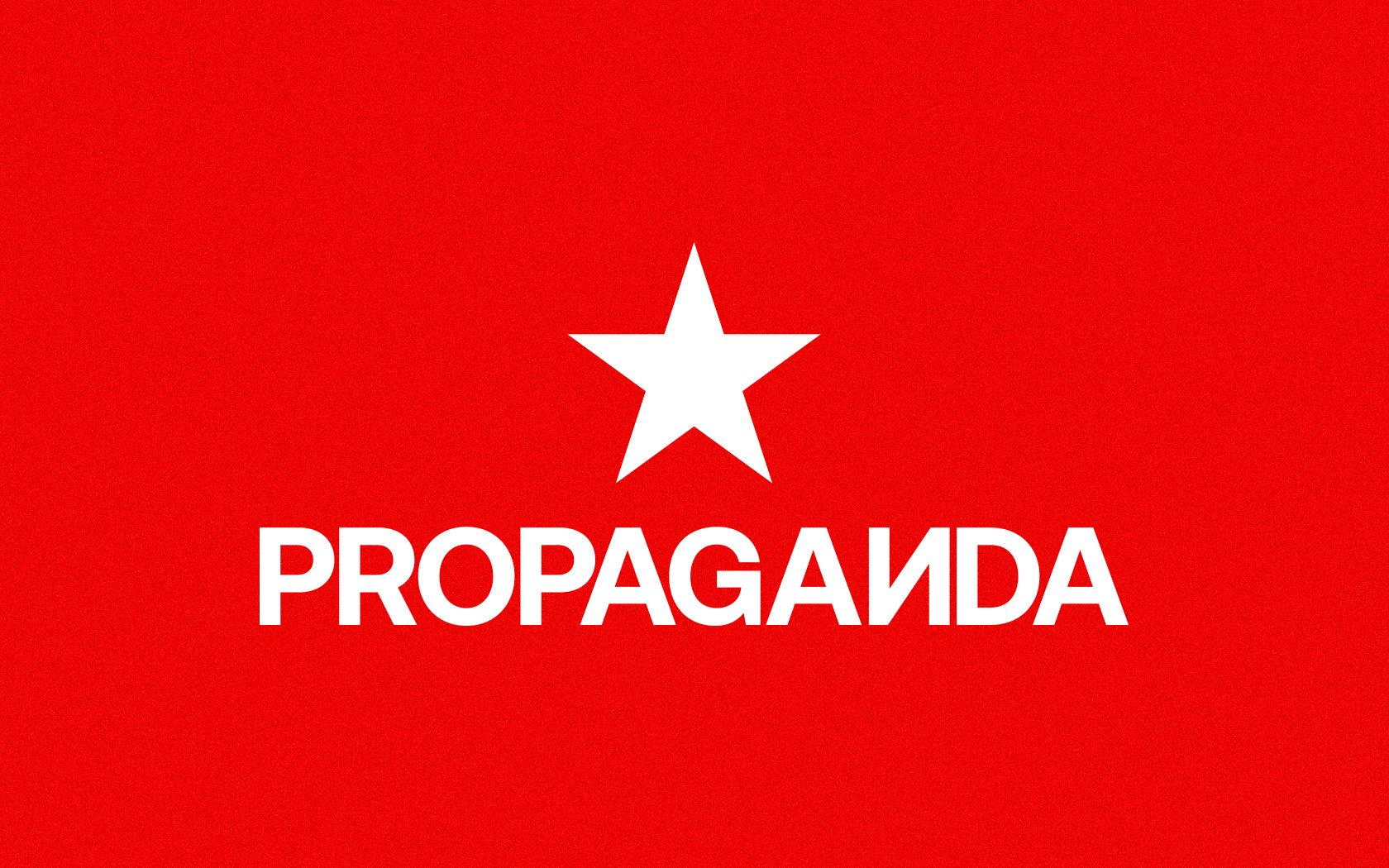 Propaganda brand logo in white