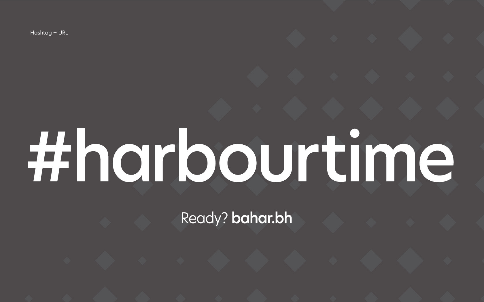 Bahrain Harbour. Hashtage style