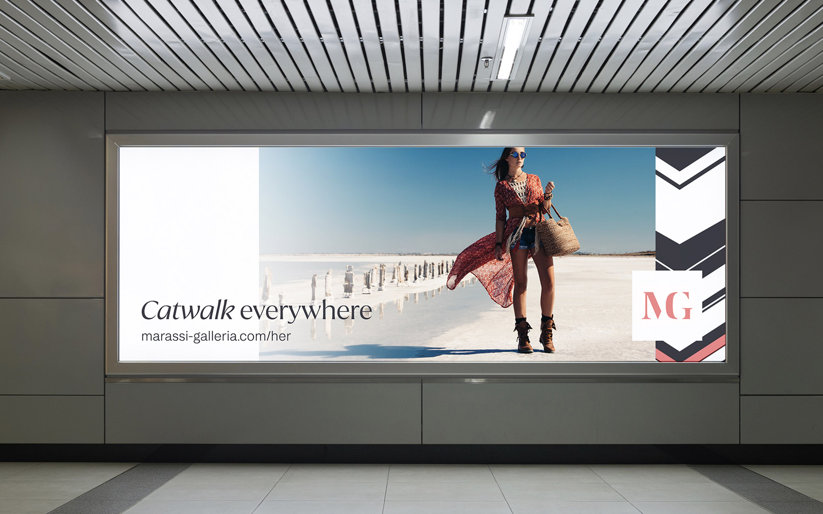 Marassi Galleria. Billboard Example