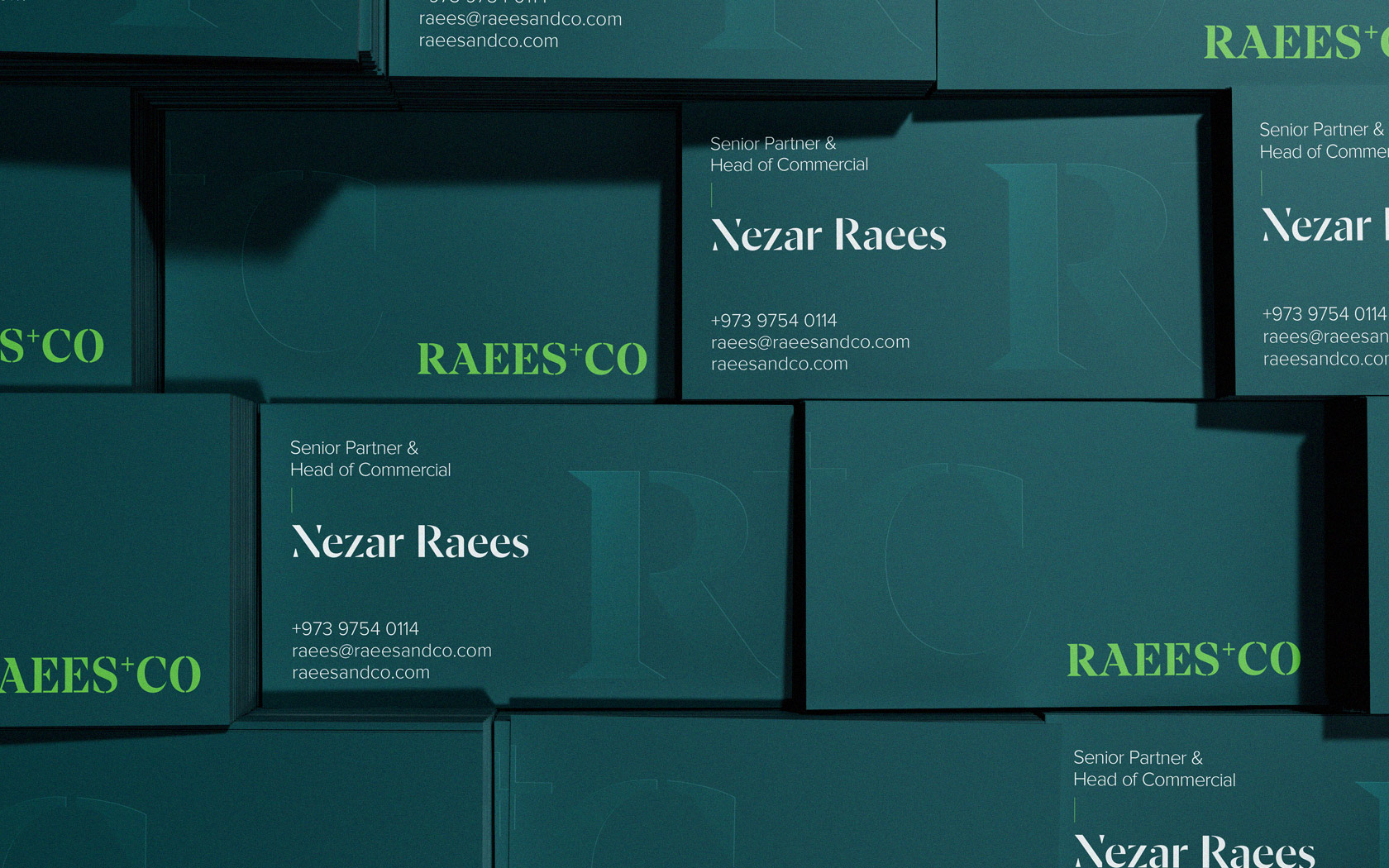 Raees & Co. Business Card