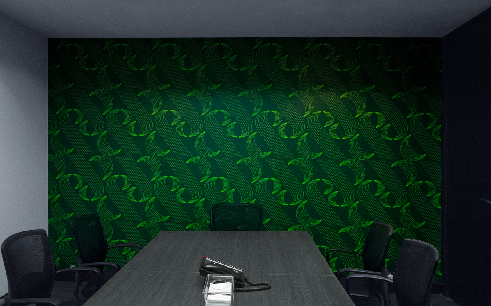 Raees & Co. Conference room branding
