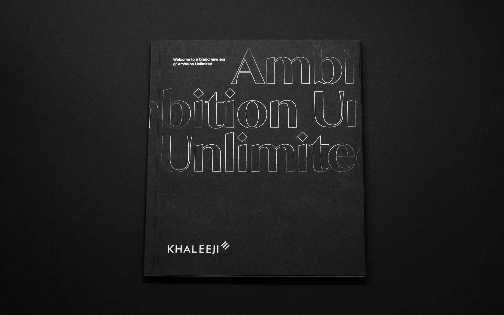 Khaleeji. Corporate Profile cover