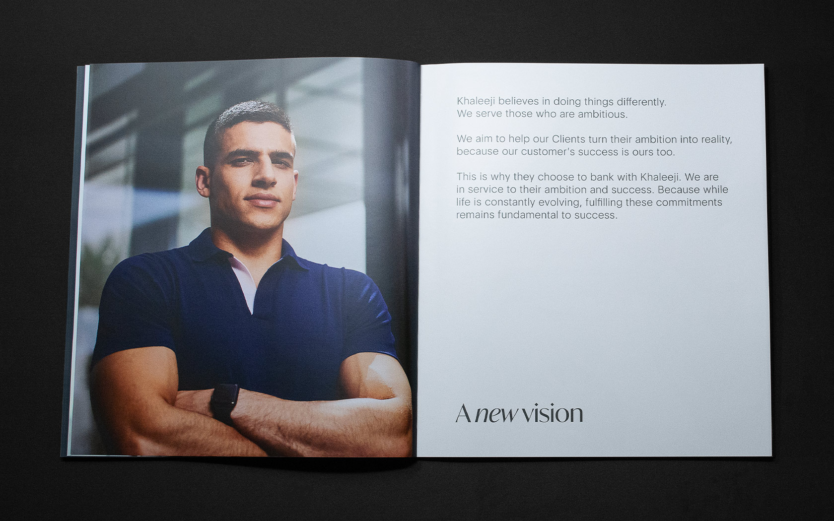 Khaleeji Brand Book. Vision Spread