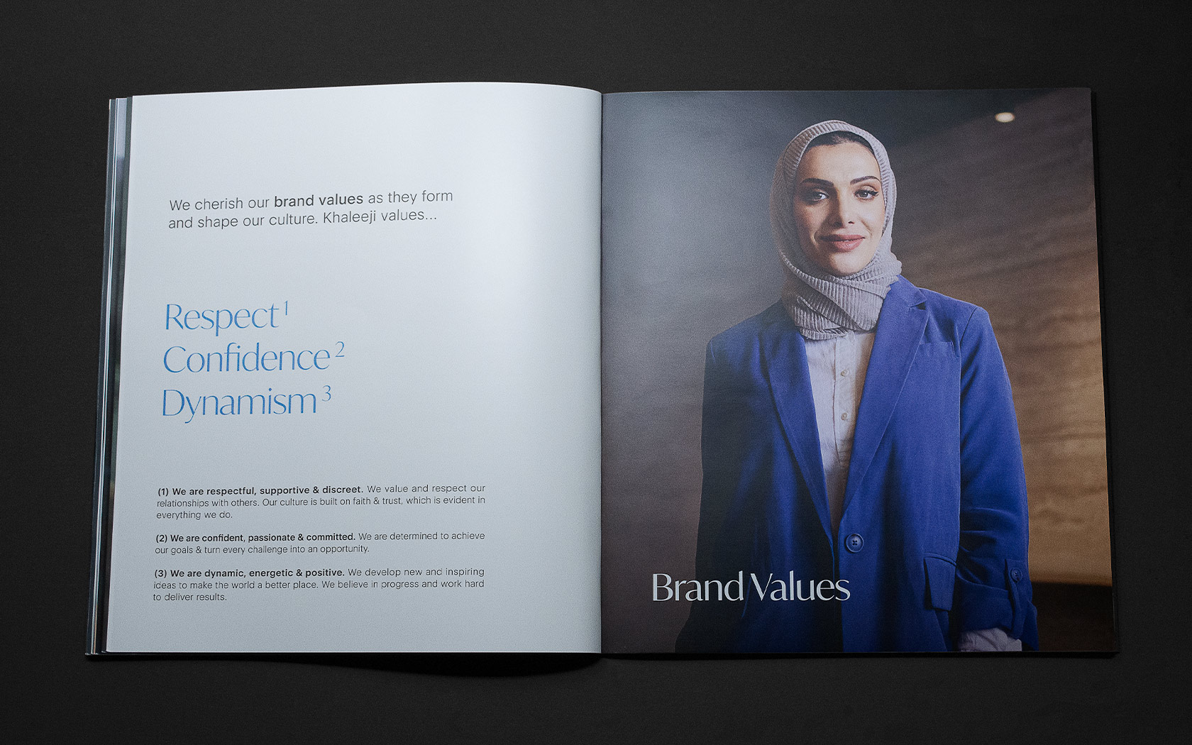 Khaleeji Brand Book. Brand Value Spread