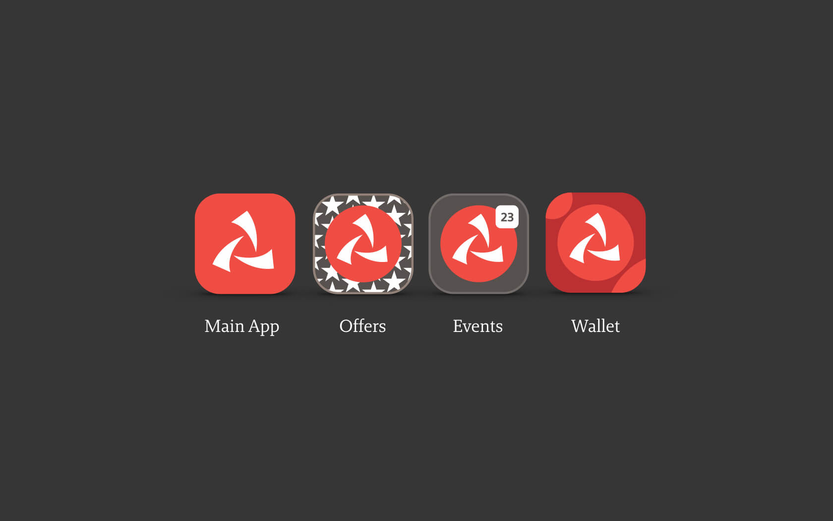 Bank Muscat. Mobile App icons