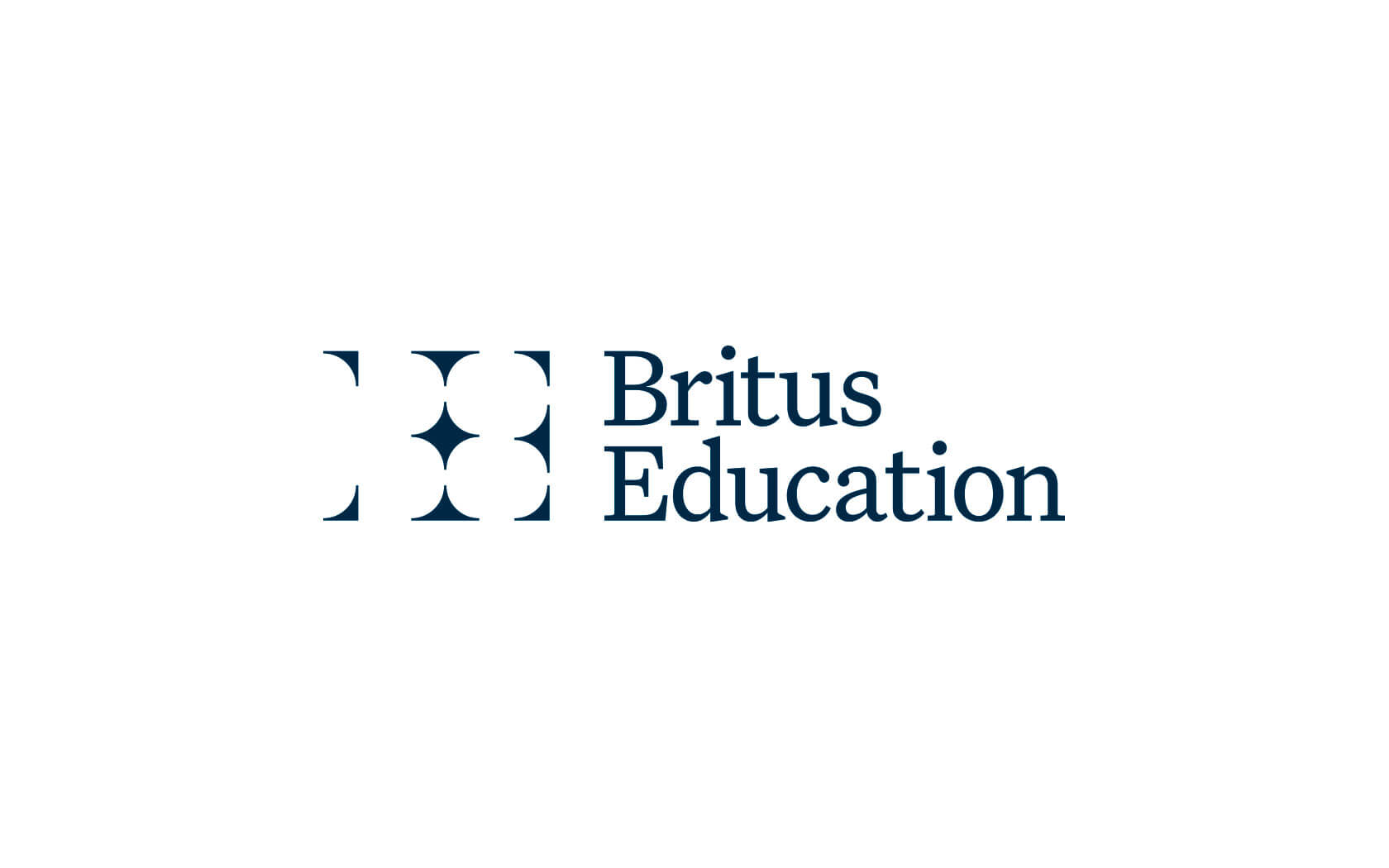 Britus Education. Brand logo