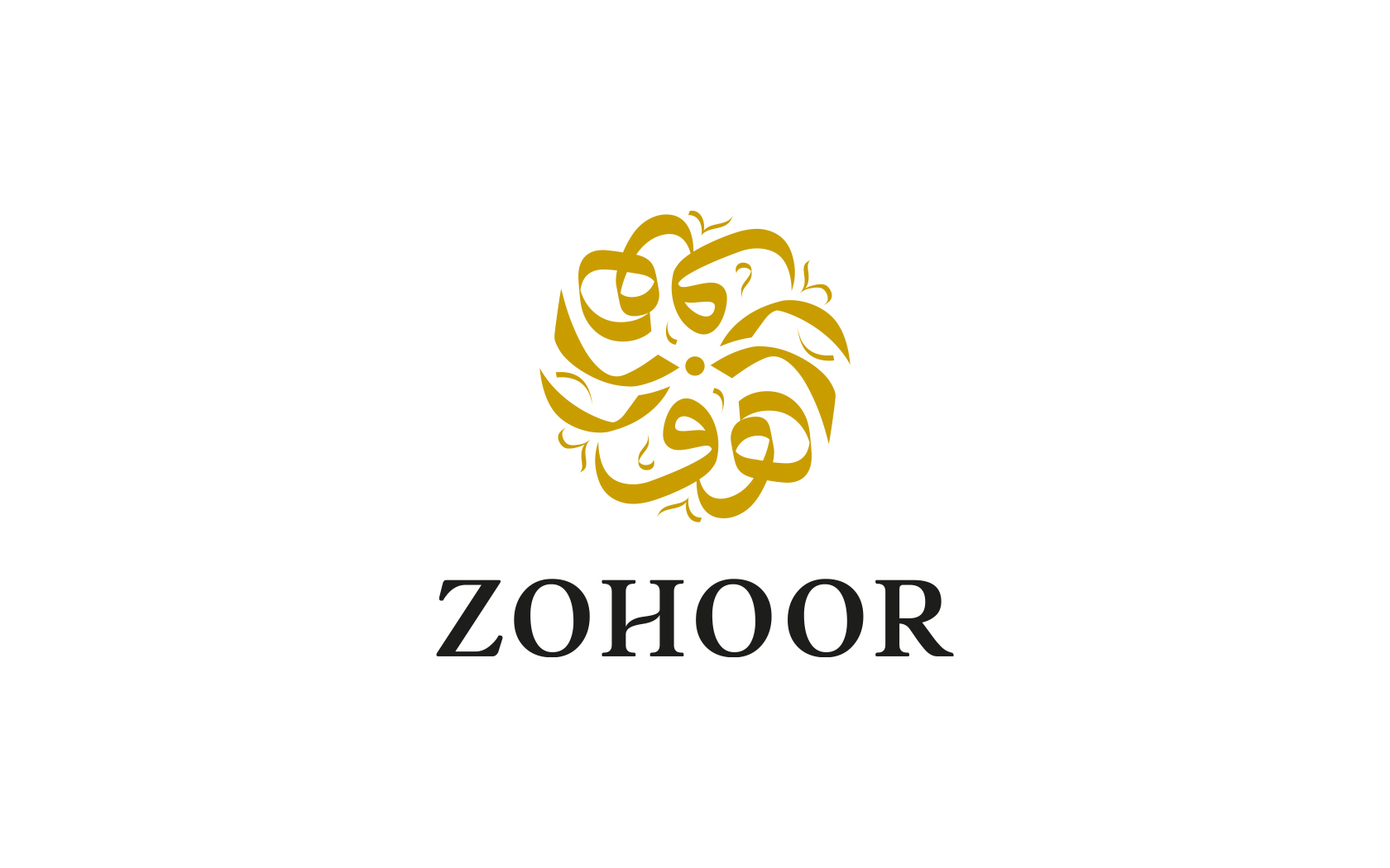 Zohoor. Brand logo in full colour
