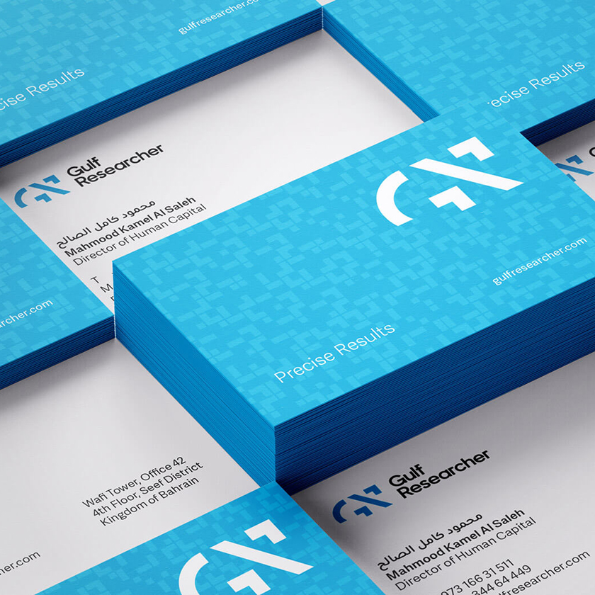 GRE. Business Card example