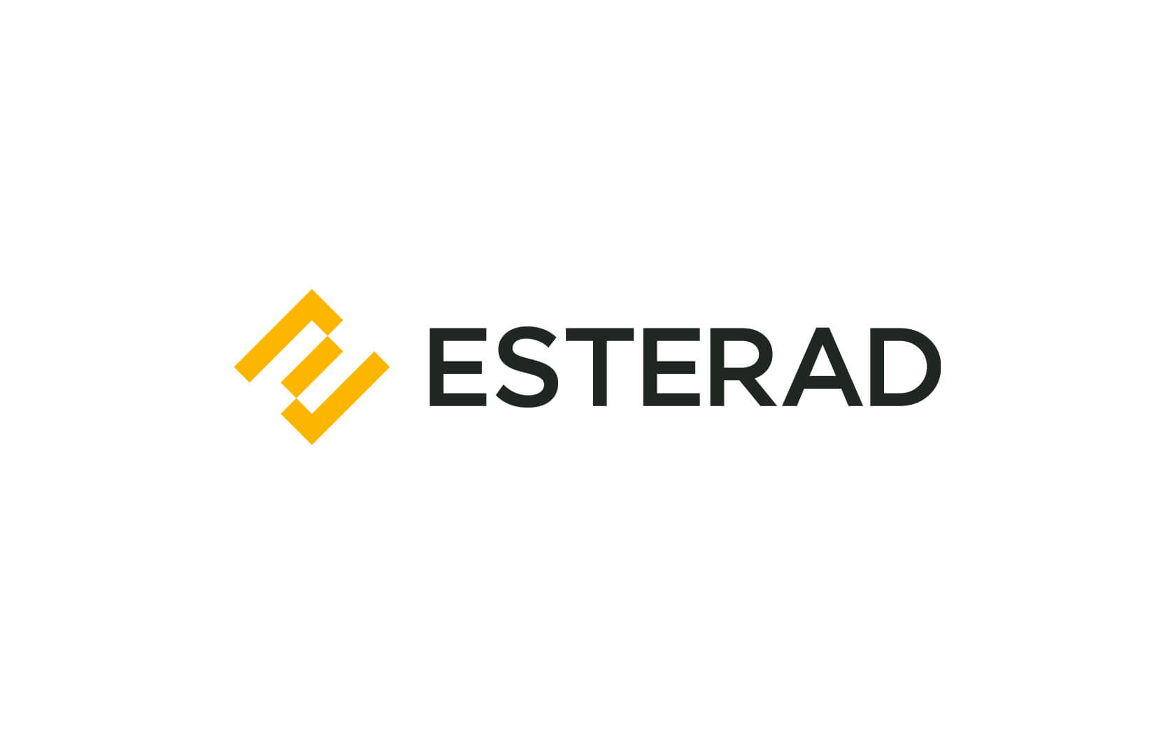 Esterad. Brand logo on white background