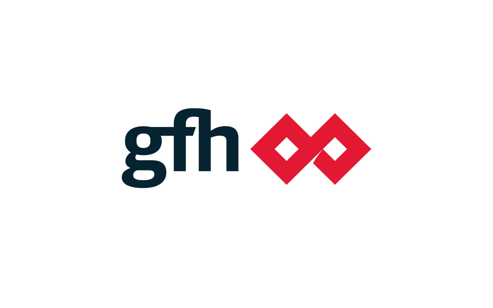 GFH. Brand logo in coloured version