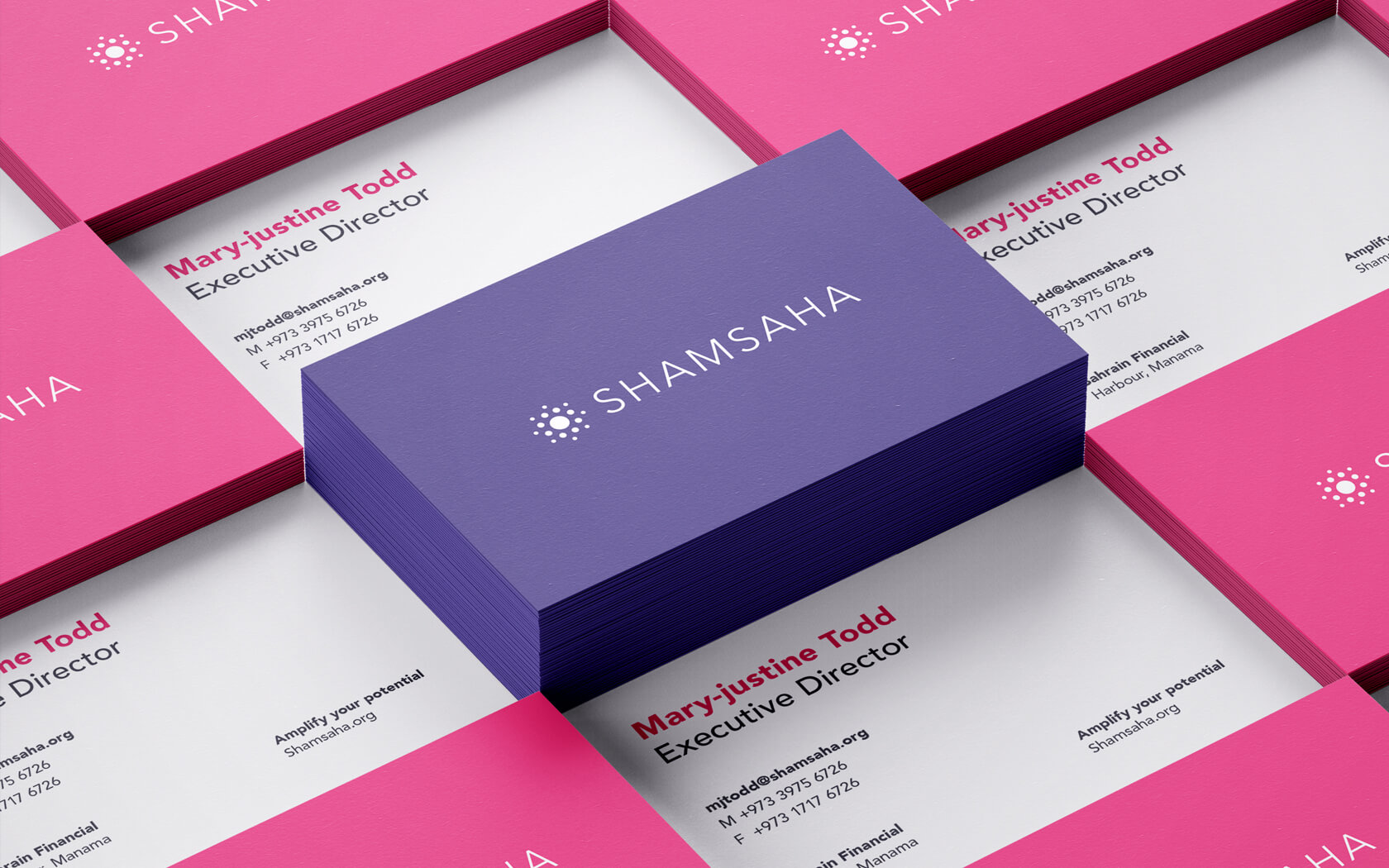 Shamsaha. Business Card examples