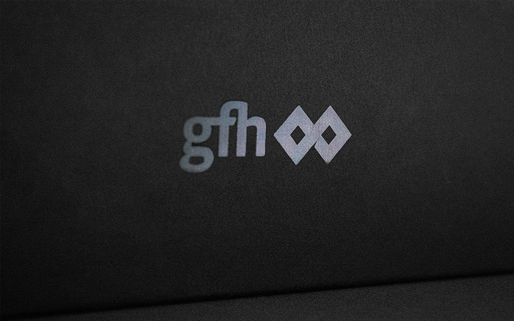 GFH Calendar 2024. Brand logo with silver foil