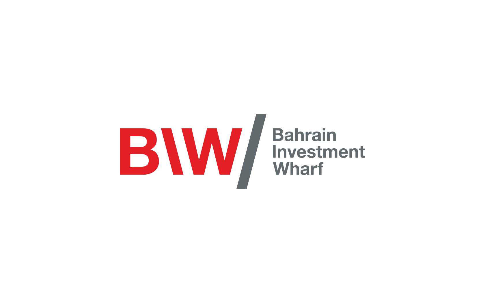 BIW. Brand logo in vertical lockup