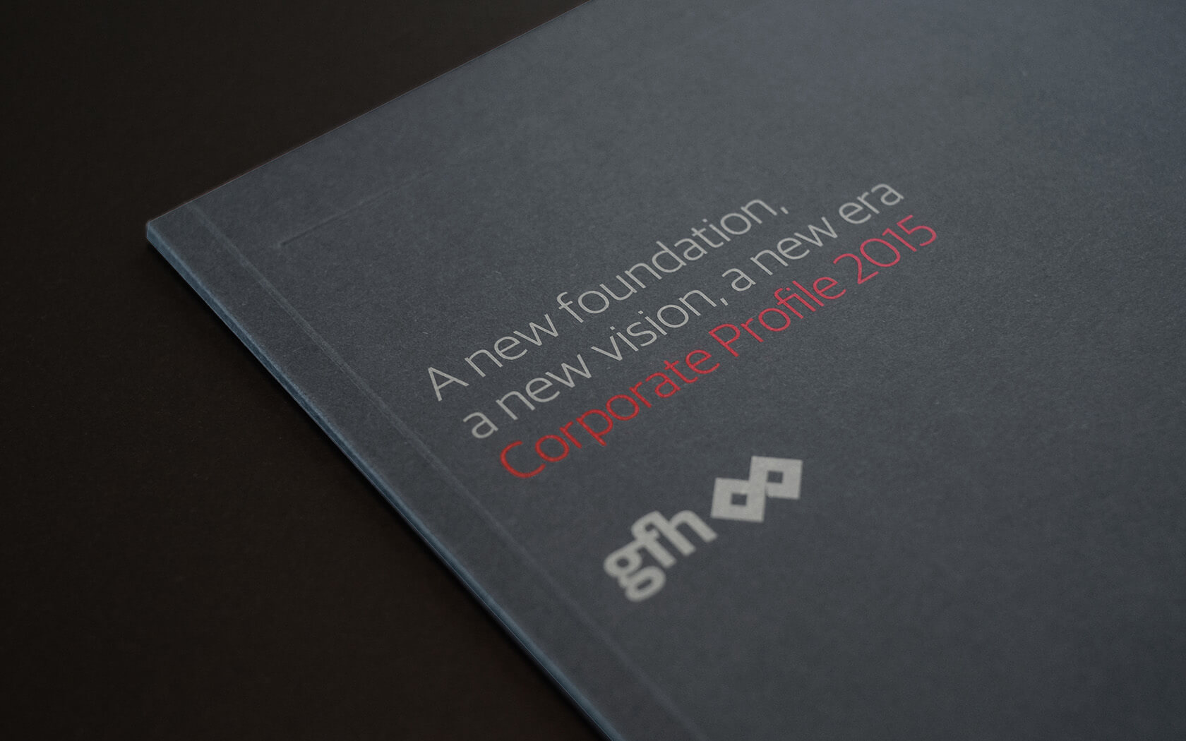 GFH Corporate Profile. Front Cover