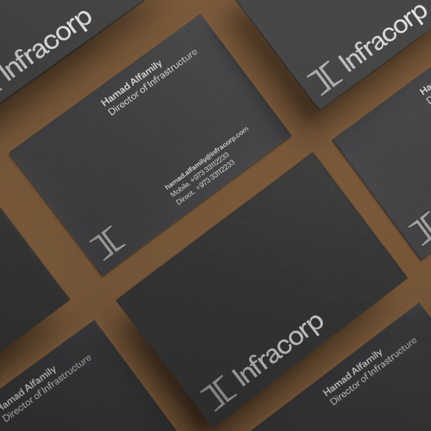Infracorp. Business Cards
