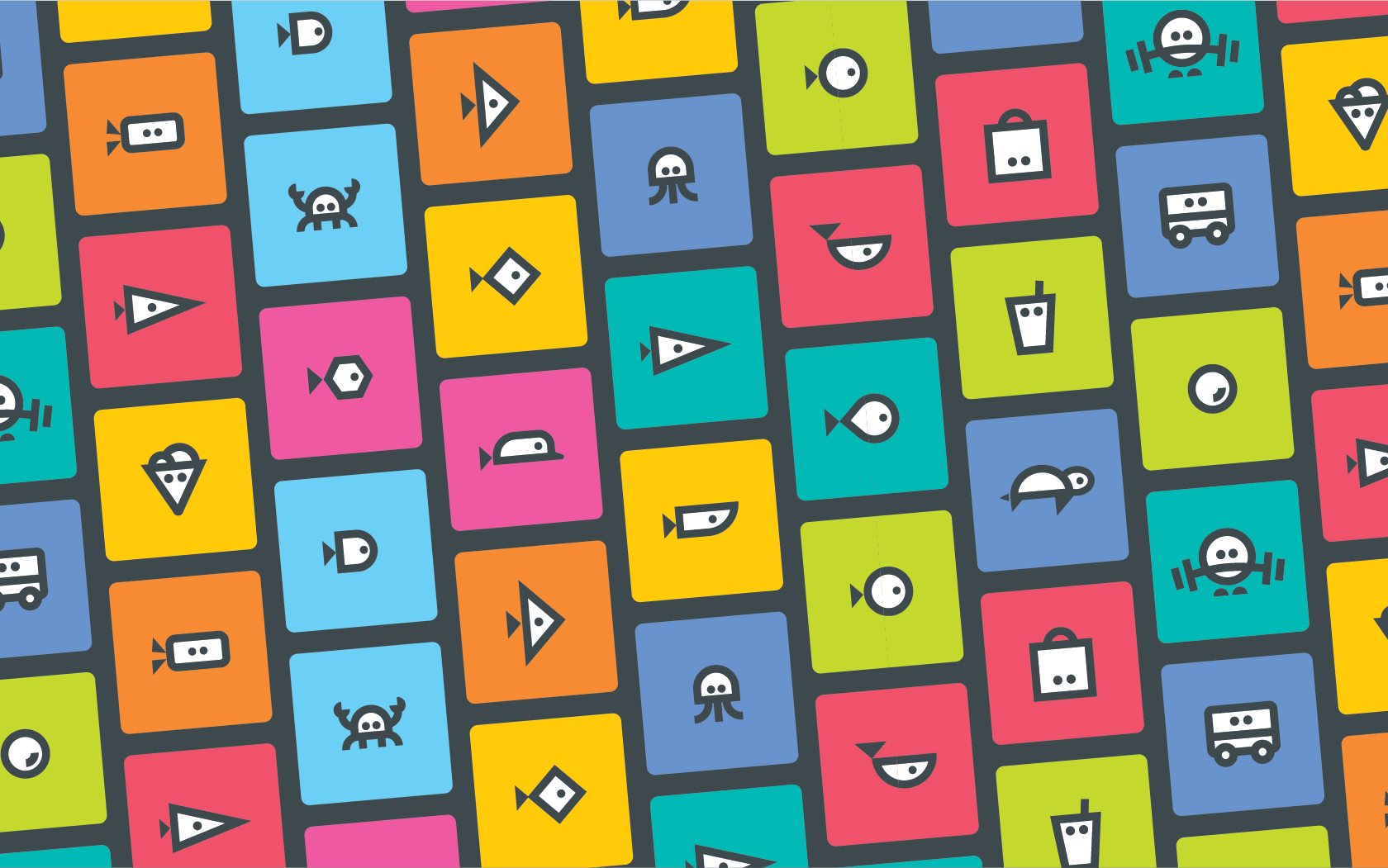 Icon pattern for Sama Bay Brand