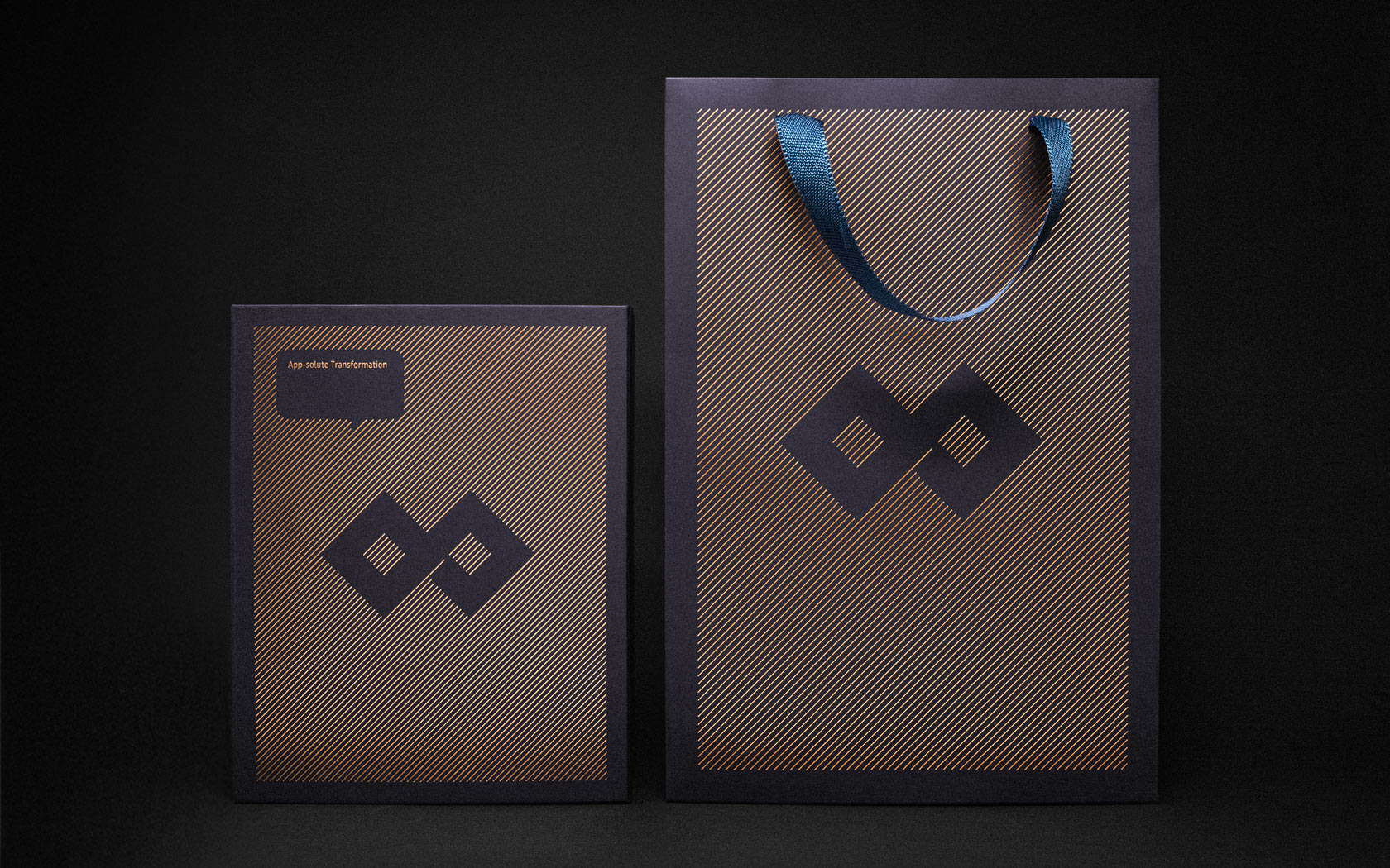 Packaging box & bag with copper foil for GFH Calendar 2025