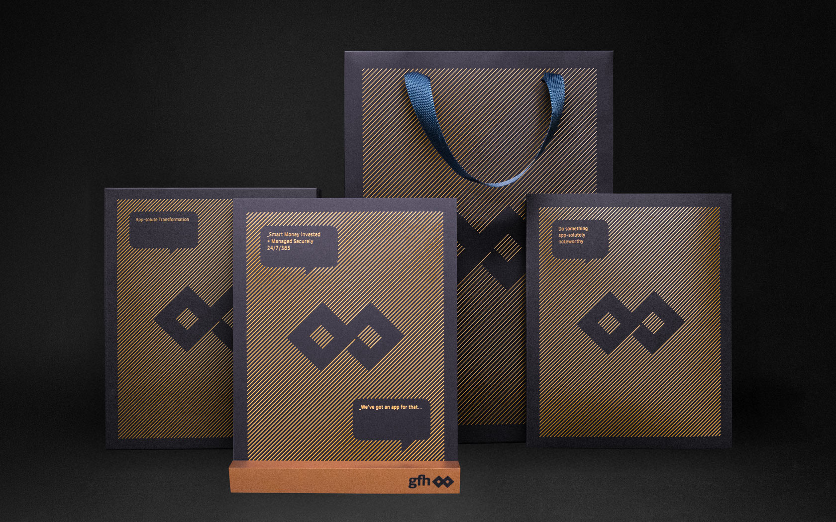 Set of calendar with packaging for GFH Calendar 2025