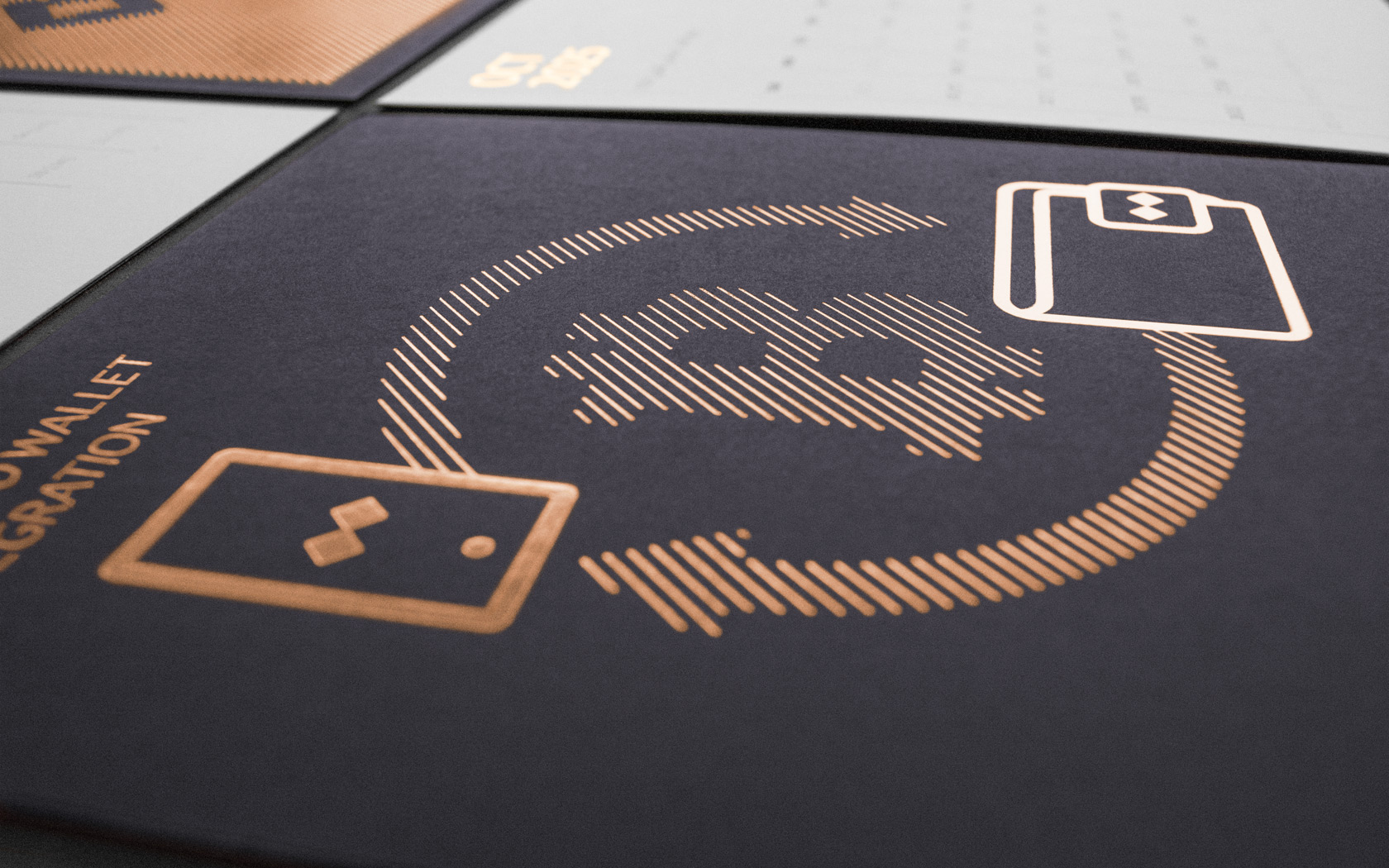 Infographic illustration with Copper foil for GFH Calendar 2025