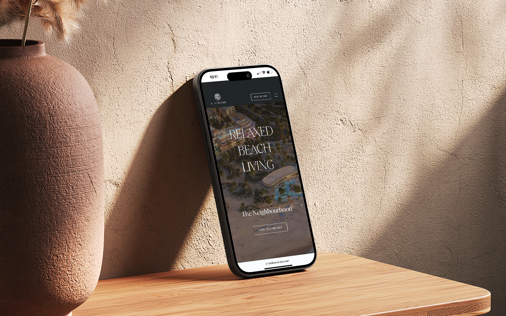 Tivoli website homage in mobile for Bilaj Al Jazayer