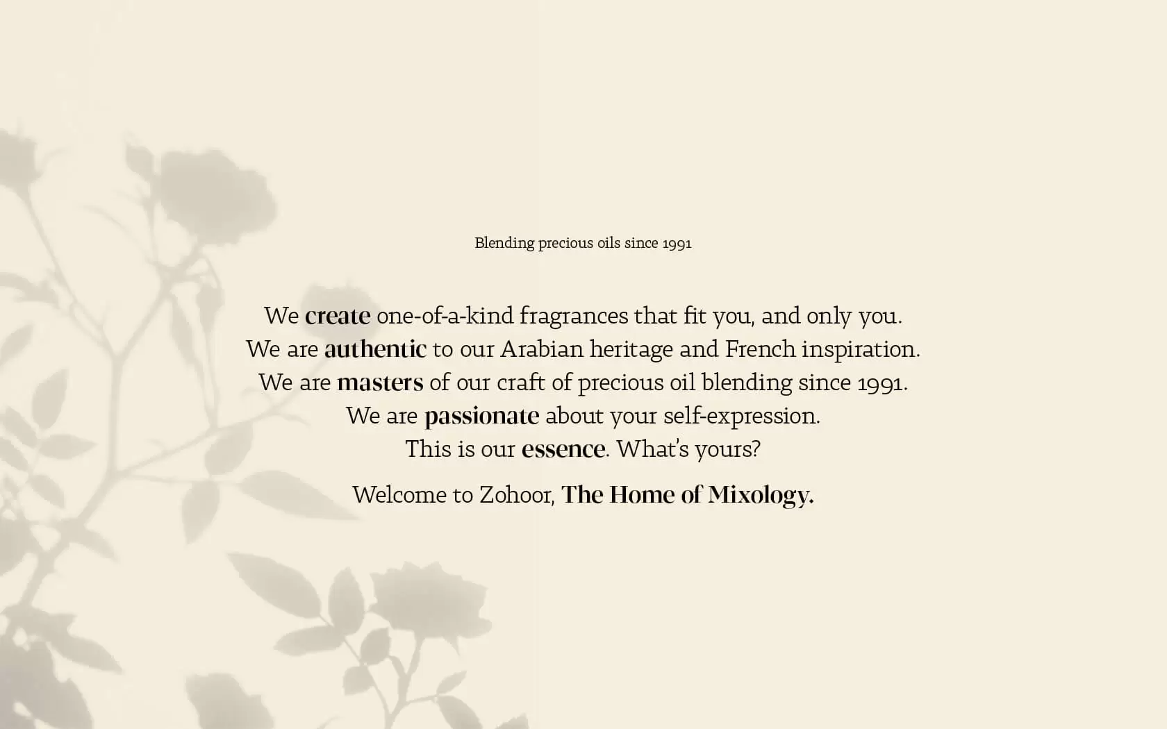 Zohoor. Brief description