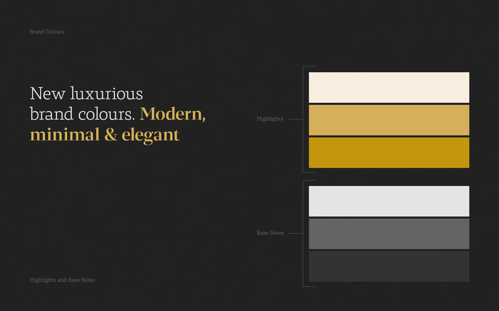 Zohoor. Brand colour