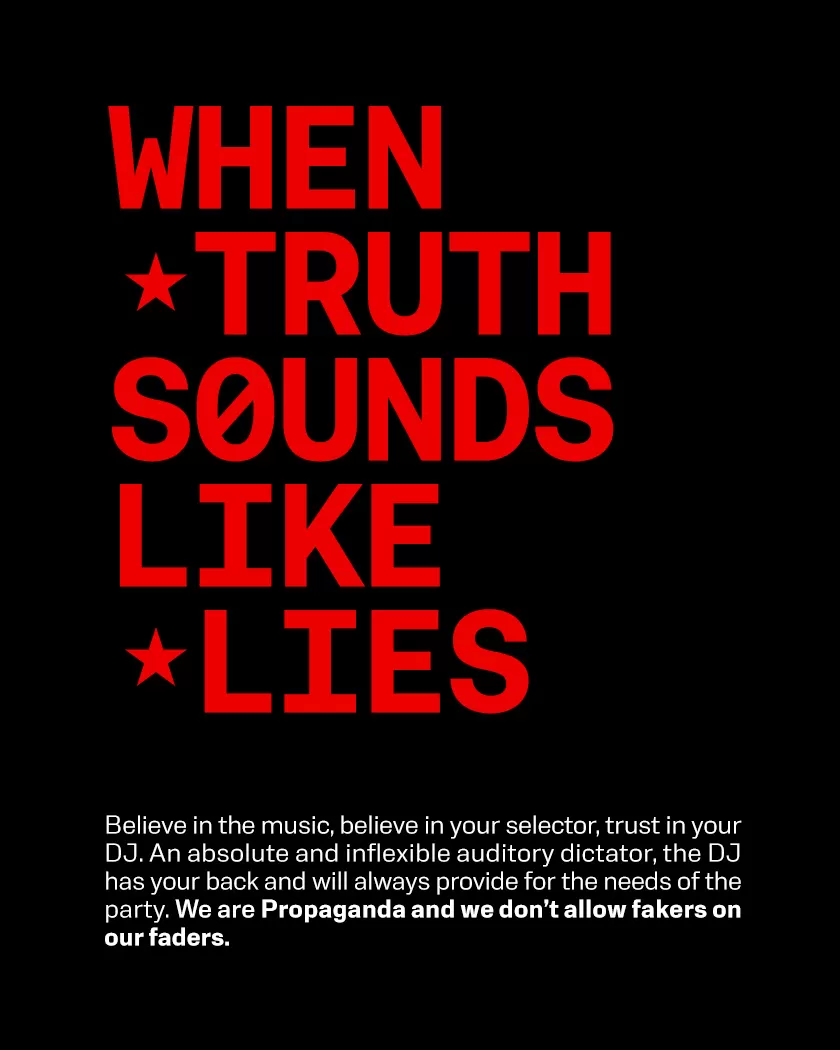Propaganda. Tone of Voice