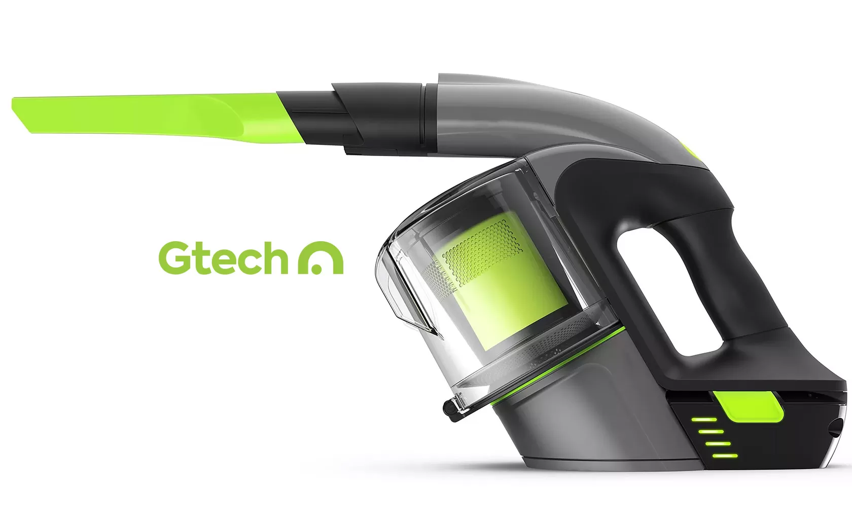 Brand mark with vacuum image for Gtech Brand.