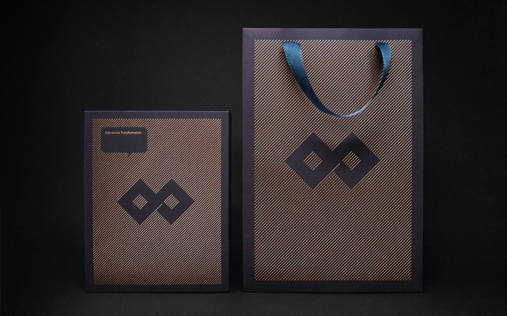 Packaging box & bag with copper foil for GFH Calendar 2025